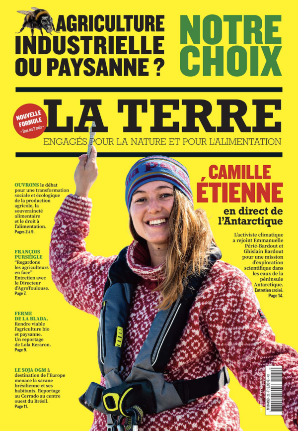 Abonnement à LA TERRE nouvelle formule